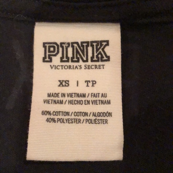 VS Pink bling sequin crop top - Picture 3 of 5